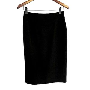 Jones New York Classic Black Pencil Skirt size 4